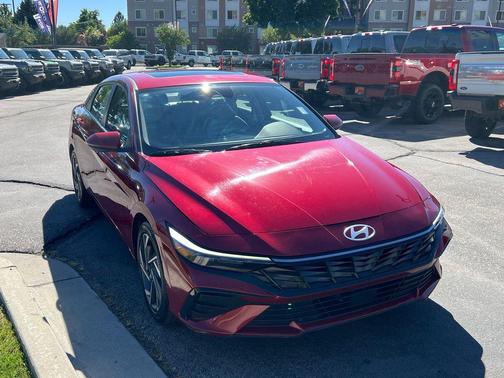 Ultimate Red 2025 Hyundai ELANTRA Limited