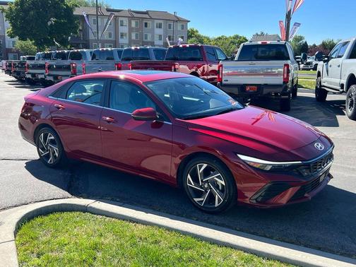 Ultimate Red 2025 Hyundai ELANTRA Limited