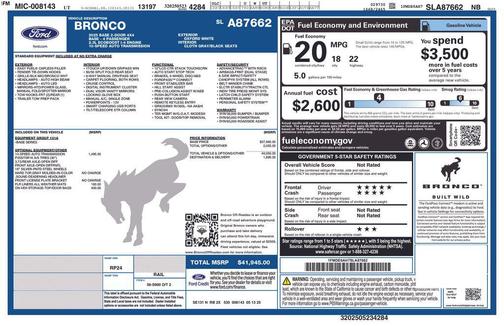 2025 Ford Bronco Base