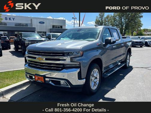 Satin Steel Metallic 2020 Chevrolet Silverado 1500 LTZ