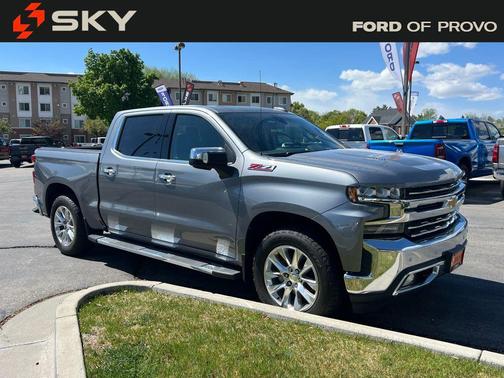 Satin Steel Metallic 2020 Chevrolet Silverado 1500 LTZ