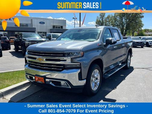 Satin Steel Metallic 2020 Chevrolet Silverado 1500 LTZ
