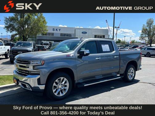 Satin Steel Metallic 2020 Chevrolet Silverado 1500 LTZ