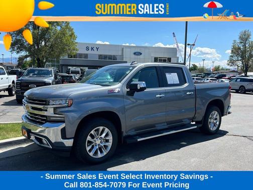 Satin Steel Metallic 2020 Chevrolet Silverado 1500 LTZ