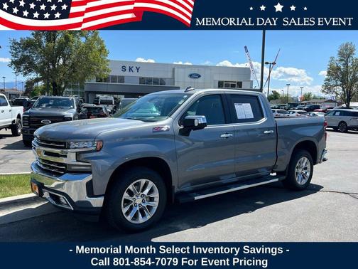 Satin Steel Metallic 2020 Chevrolet Silverado 1500 LTZ