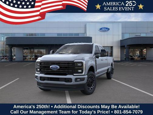 Glacier Gray Metallic TriCoat 2026 Ford F-350 Platinum