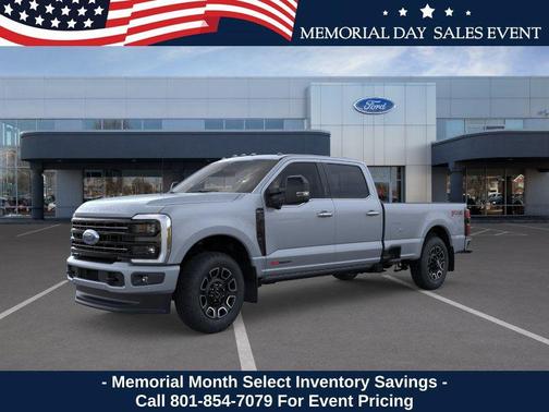 Glacier Gray Metallic TriCoat 2026 Ford F-350 Platinum