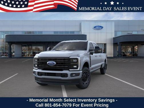 Glacier Gray Metallic TriCoat 2026 Ford F-350 Platinum