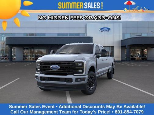 Glacier Gray Metallic TriCoat 2026 Ford F-350 Platinum