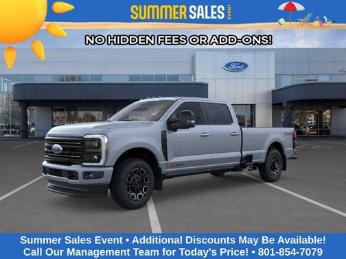 Glacier Gray Metallic TriCoat 2026 Ford F-350 Platinum
