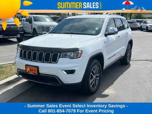 Bright White Clearcoat 2018 Jeep Grand Cherokee Limited