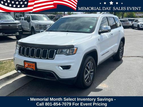Bright White Clearcoat 2018 Jeep Grand Cherokee Limited