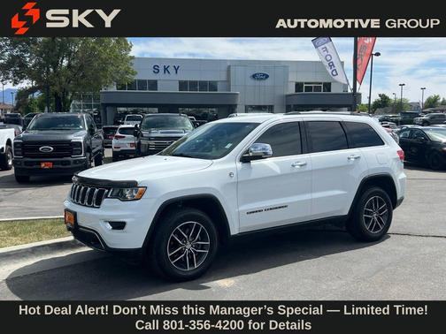Bright White Clearcoat 2018 Jeep Grand Cherokee Limited