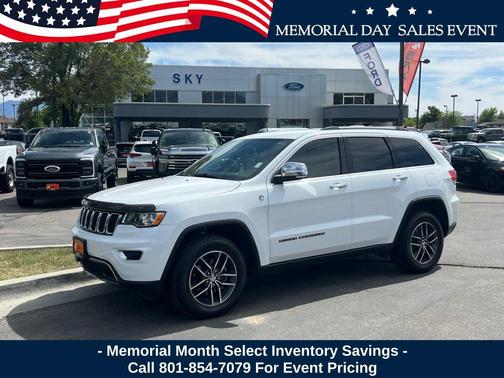 Bright White Clearcoat 2018 Jeep Grand Cherokee Limited