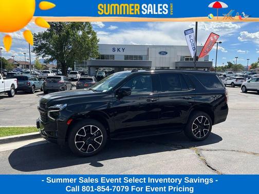 Black 2024 Chevrolet Tahoe 4WD RST