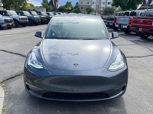 Gray 2022 Tesla Model Y Performance Dual Motor All-Wheel Drive