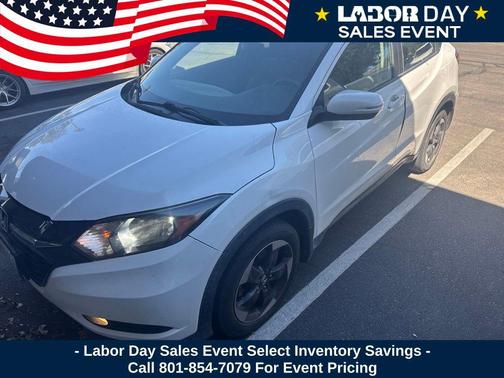 White 2018 Honda HR-V EX-L w/Navigation