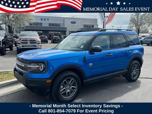 VELOCITY BLUE METALLIC 2025 Ford Bronco Sport Big Bend