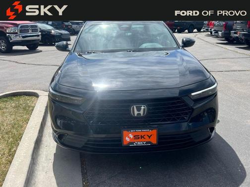 Black 2024 Honda Accord Hybrid Sport-L