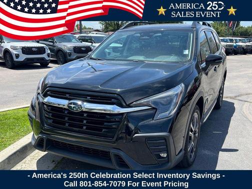 Crystal Black Silica 2023 Subaru Ascent Limited 7-Passenger