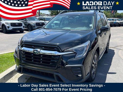 Crystal Black Silica 2023 Subaru Ascent Limited 7-Passenger