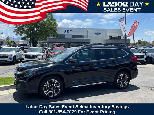 Crystal Black Silica 2023 Subaru Ascent Limited 7-Passenger