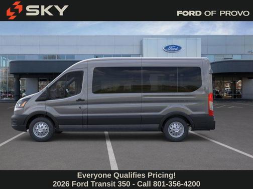 Carbonized Gray Metallic 2026 Ford Transit-350 XL