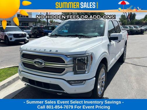 White Metallic 2021 Ford F-150 Limited
