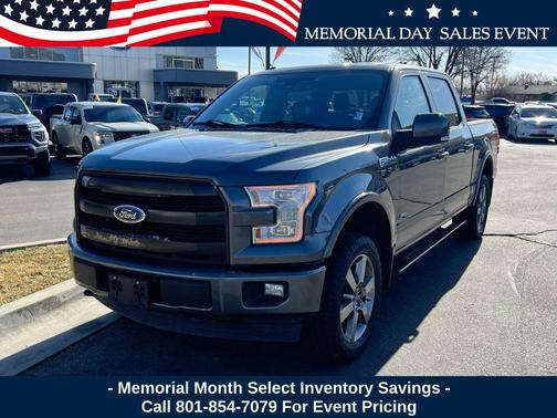 Gray 2017 Ford F-150 Lariat