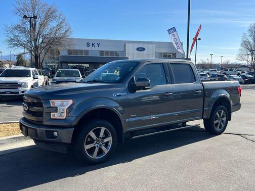 Gray 2017 Ford F-150 Lariat