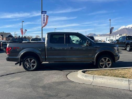 Gray 2017 Ford F-150 Lariat