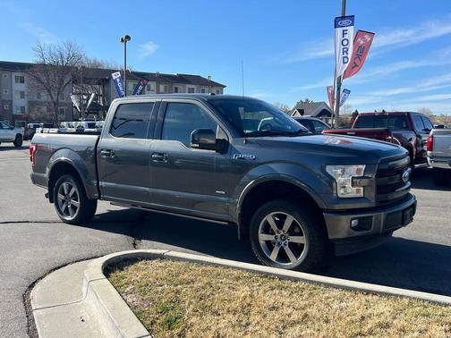 Gray 2017 Ford F-150 Lariat
