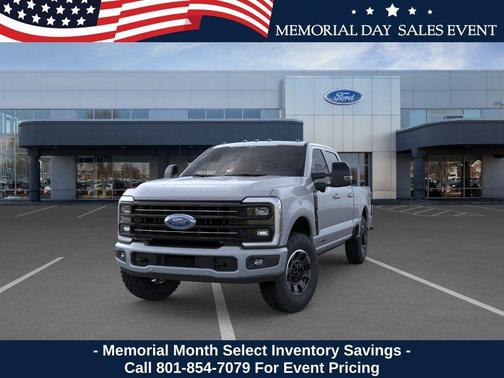 Glacier Gray Metallic TriCoat 2026 Ford F-350 Platinum