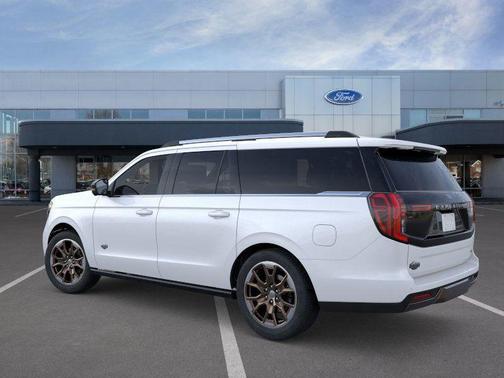 Star White Metallic Tri-Coat 2026 Ford Expedition Max King Ranch