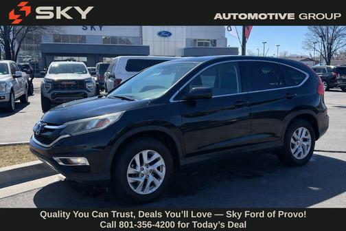 Black 2015 Honda CR-V EX