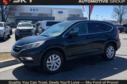 Black 2015 Honda CR-V EX