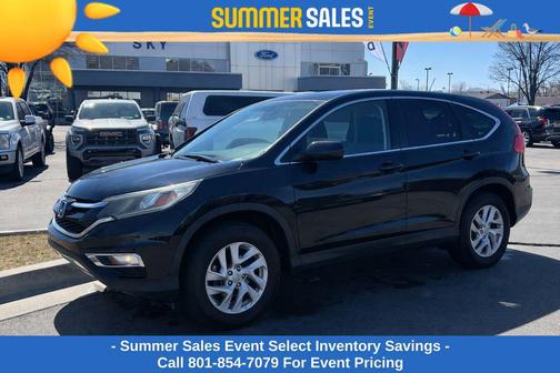Black 2015 Honda CR-V EX