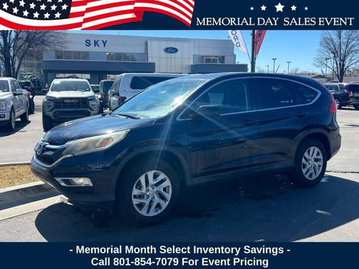 Black 2015 Honda CR-V EX
