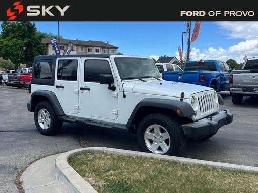 Bright White Clearcoat 2017 Jeep Wrangler Unlimited Sport