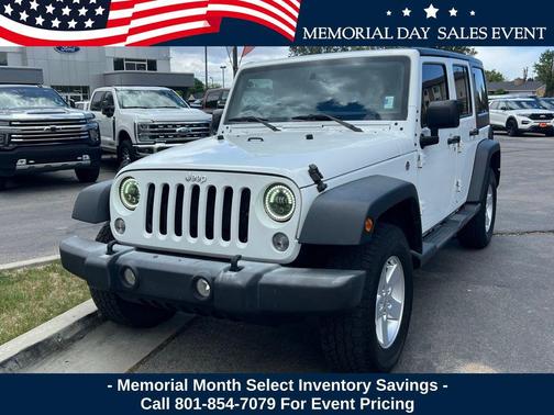 Bright White Clearcoat 2017 Jeep Wrangler Unlimited Sport
