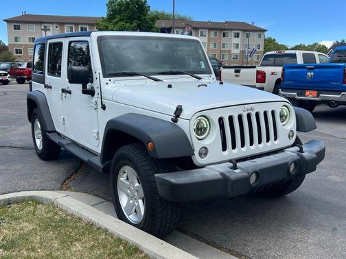 Bright White Clearcoat 2017 Jeep Wrangler Unlimited Sport