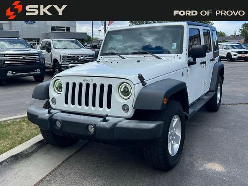 Bright White Clearcoat 2017 Jeep Wrangler Unlimited Sport