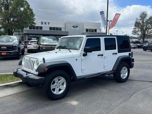 Bright White Clearcoat 2017 Jeep Wrangler Unlimited Sport