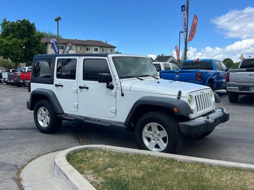 Bright White Clearcoat 2017 Jeep Wrangler Unlimited Sport