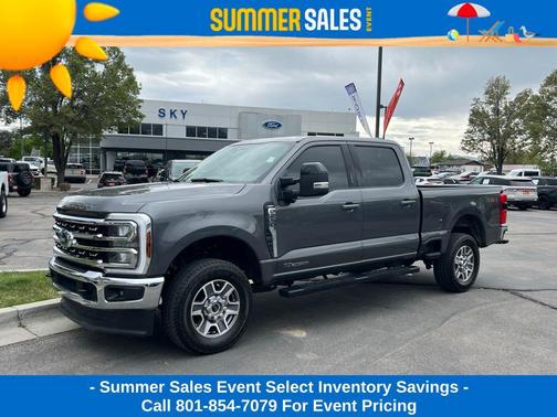 Gray Metallic 2024 Ford F-250 Lariat