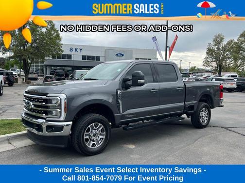 Gray Metallic 2024 Ford F-250 Lariat