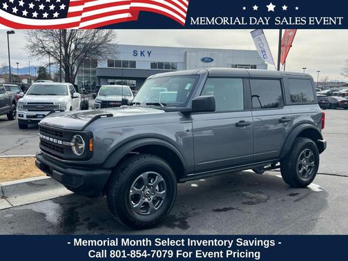 Gray Metallic 2025 Ford Bronco Big Bend