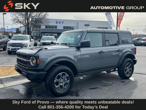 Gray Metallic 2025 Ford Bronco Big Bend