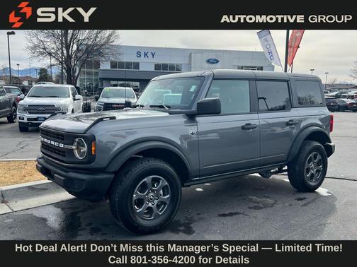 Gray Metallic 2025 Ford Bronco Big Bend