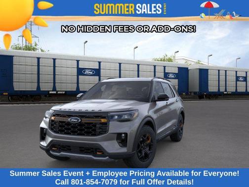 Carbonized Gray Metallic 2026 Ford Explorer Tremor